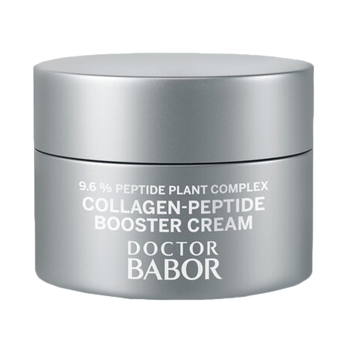 BABOR jar front view showing travel-size firming cream and clear branding benefit portability
