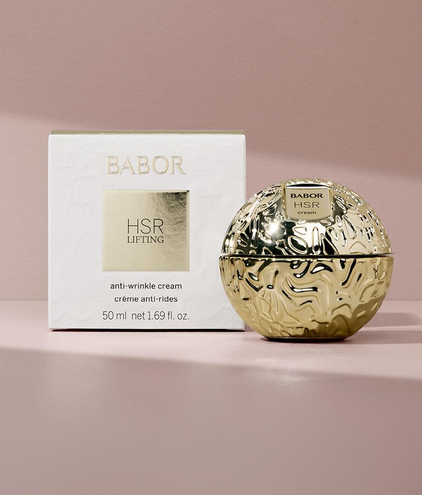 BABOR shea butter and almond oil ingredients image highlighting nourishing lipids