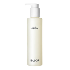BABOR HY-OL Cleanser front bottle showing product and size benefit: easy identification