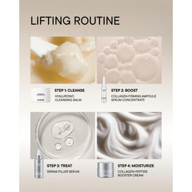 BABOR ampoule on a bathroom vanity in lifestyle setting for daily routine benefit