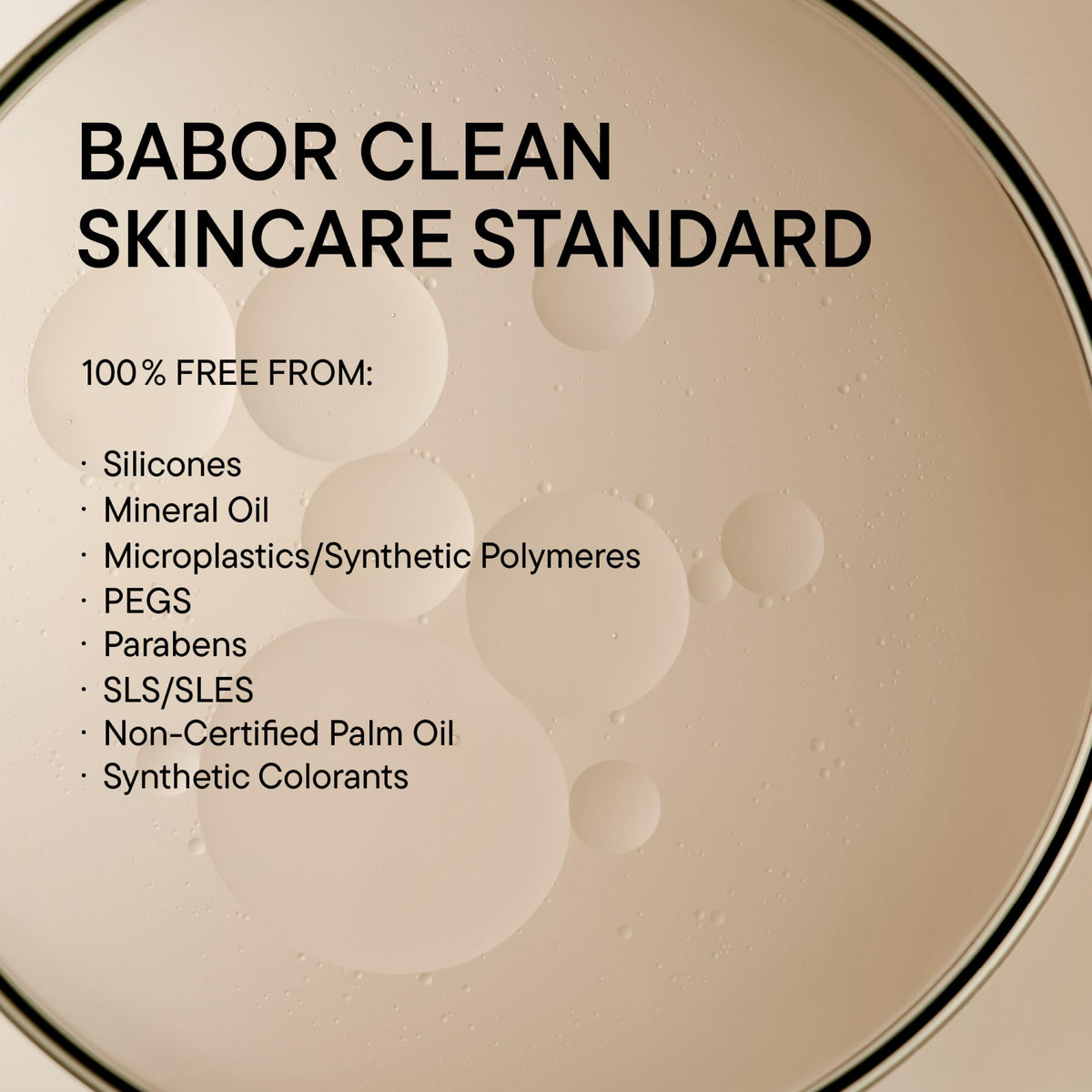 BABOR ingredients visual with green coffee highlighting antioxidant protection