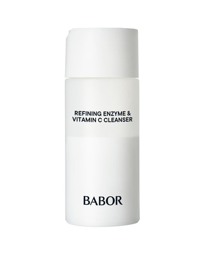 BABOR front packaging showing powder cleanser and benefits