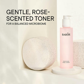 BABOR close-up of toner texture highlighting lightweight hydrating benefit
