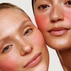 Baby Go Dewy on model soft-girl look for natural rosy, youthful effect