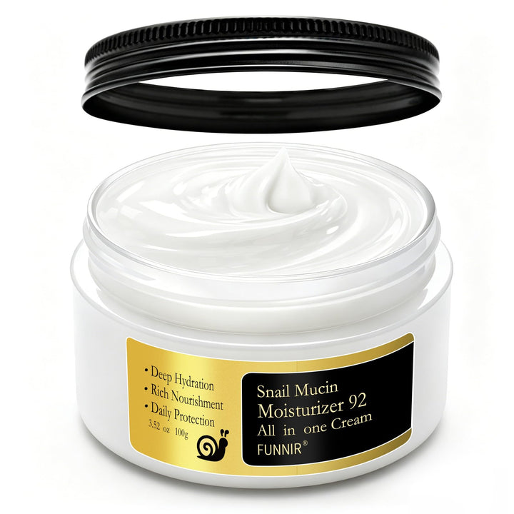 BabyFaceDiary FUNNIR front packaging showing jar and label, clear product identity and benefit