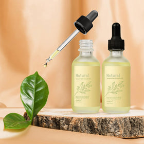 BabyFaceDiary bottle on bathroom vanity suggesting daily styling routine