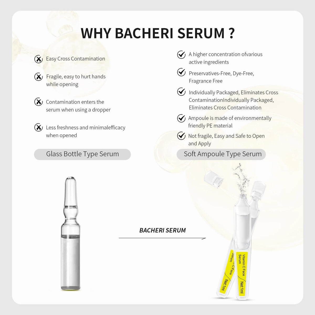 BACHERI applied in morning routine showing compatibility with sunscreen