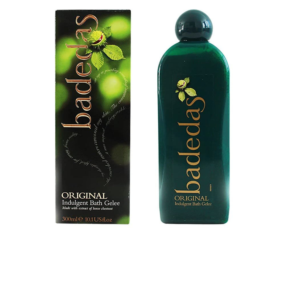 Badedas front packaging bottle showing label and volume, highlighting authentic fragrance