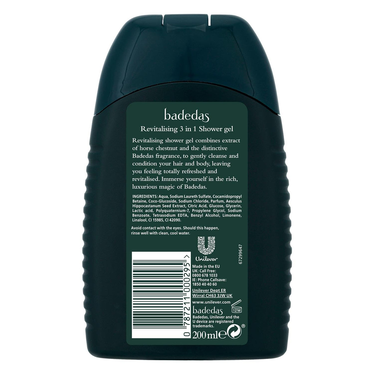 Badedas lather texture foam demonstrating gentle cleansing and soft feel