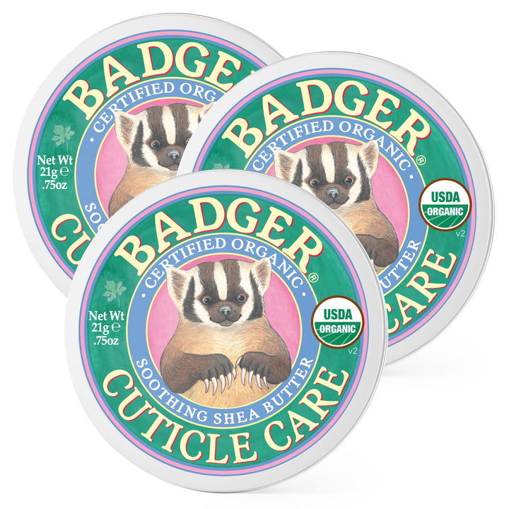 Badger front tin showing product branding and compact size benefits