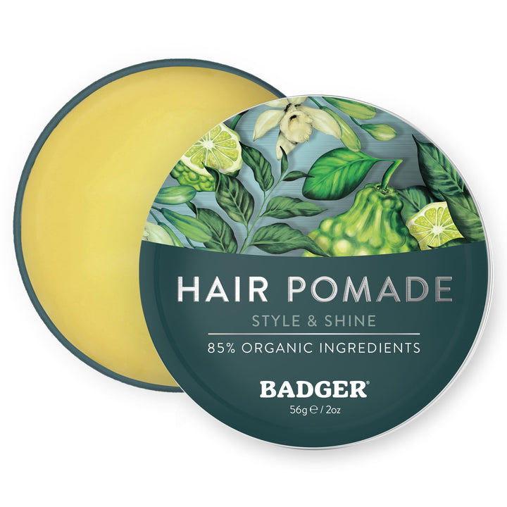 Badger front tin view showing packaging and eco benefit