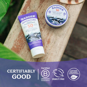 Badger recyclable packaging showcasing tin sustainability and plastic-free choice