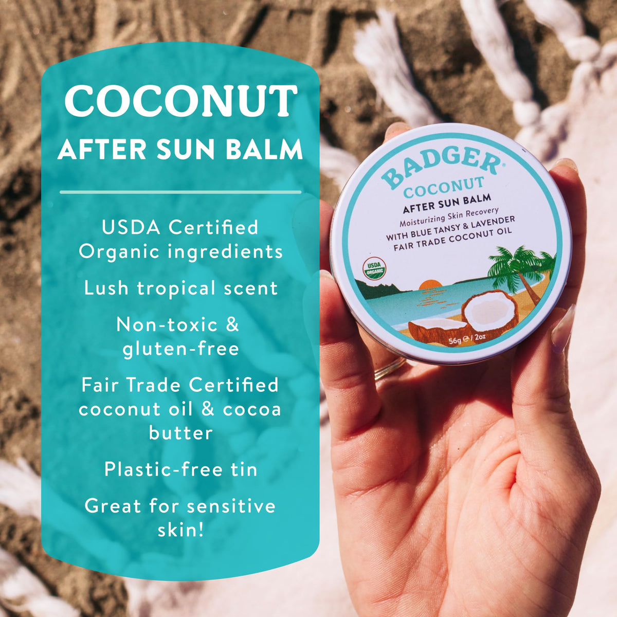 Badger texture closeup buttery balm surface demonstrating rich hydration