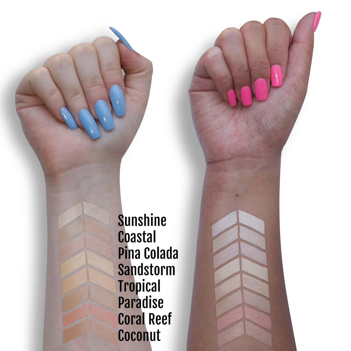 BaeBlu concealer on bathroom counter lifestyle shot suggesting daily routine compatibility