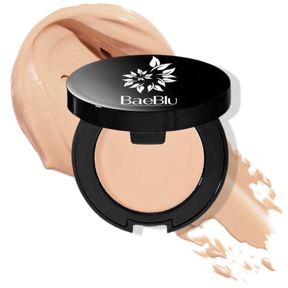 BaeBlu full packaging front view showing product and shade benefits