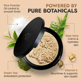 BaeBlu ingredients label closeup highlighting natural, talc-free formulation benefits