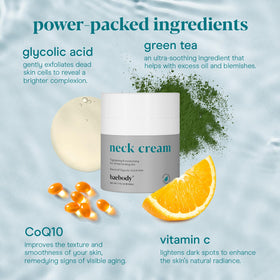 Baebody cream texture closeup demonstrating lightweight, hydrating finish