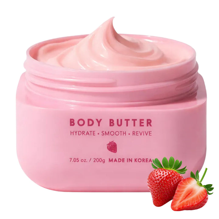 Baere jar front label showing collagen strawberry milk, inviting hydration