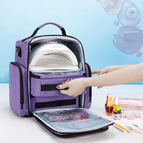BAFASO organizer on manicure table ready for use showcasing workplace convenience