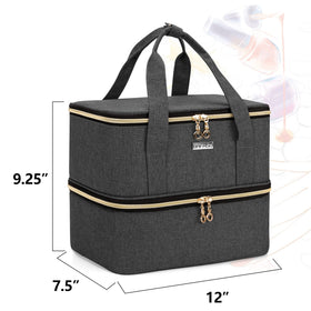 BAFASO organized pockets with manicure tools highlighting easy access