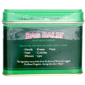Bag Balm being applied to dry hands for soothing and protective care