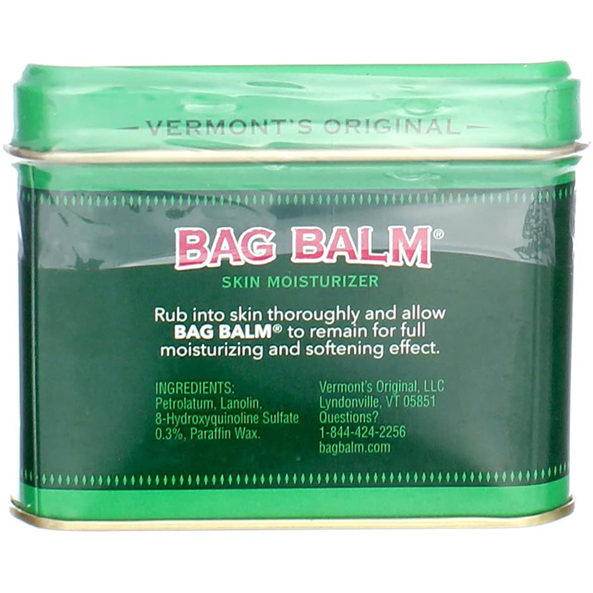 Bag Balm used on cracked heels demonstrating intensive foot hydration