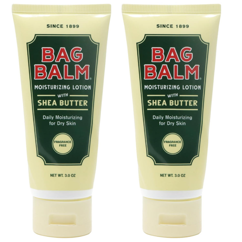 Bag Balm front packaging showing 3oz tube and clear product identity benefits