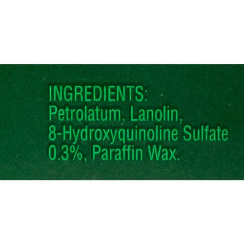 Bag Balm label and simple ingredients list demonstrating gentle formulation