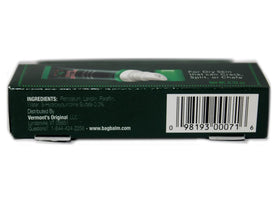 Bag Balm tube label close-up showing simple ingredients and no added fragrances