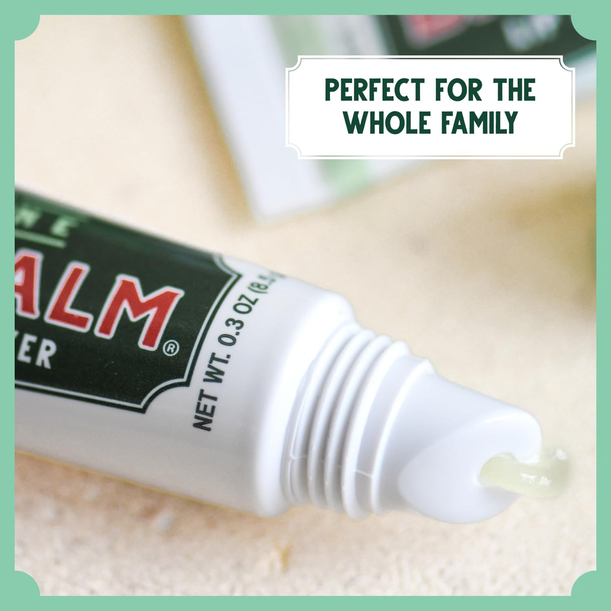 Bag Balm in outdoor setting on a jacket pocket showing protection and on-the-go hydration