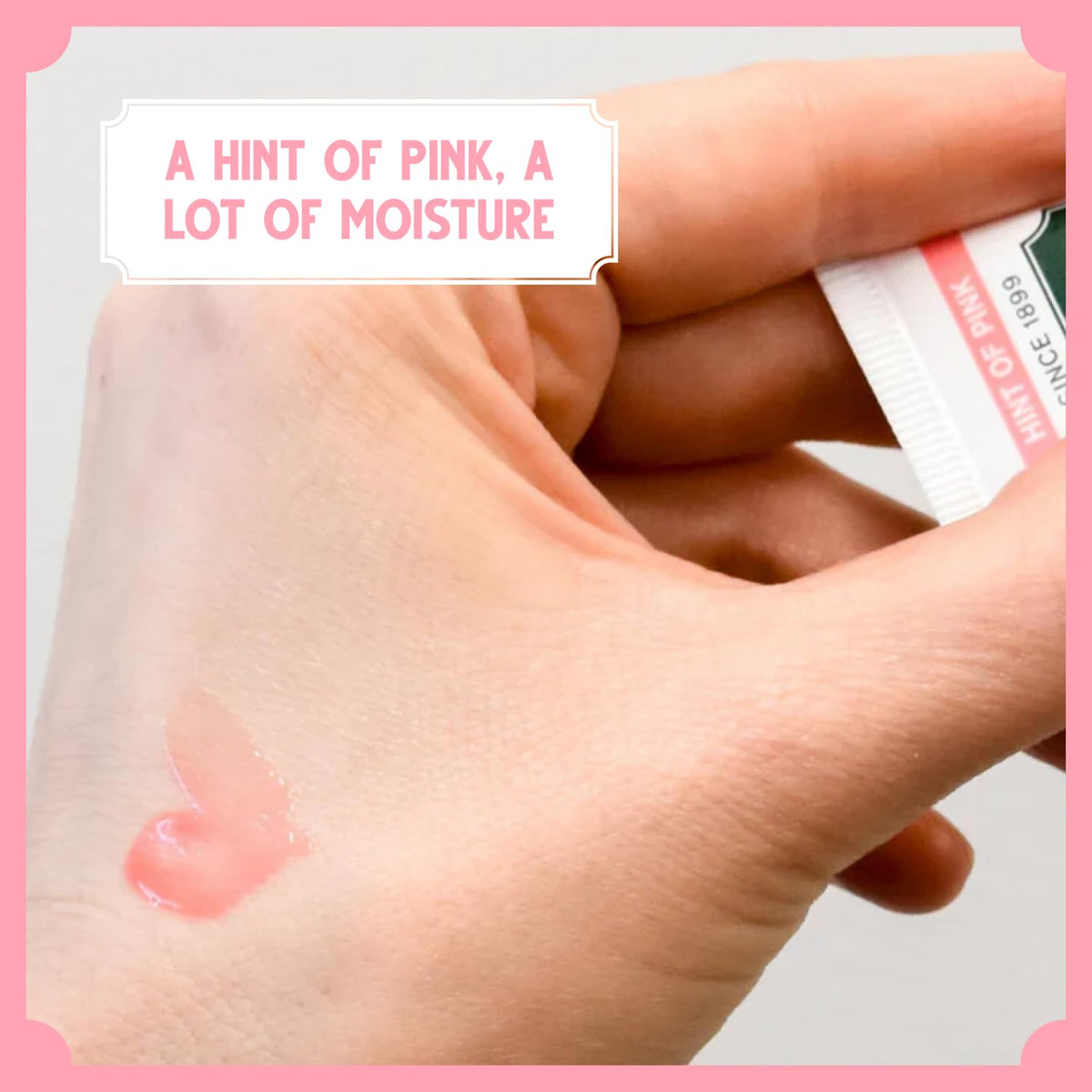 Detail of Bag Balm screw cap preventing leaks and preserving freshness benefit