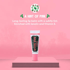 Close-up of Bag Balm tube label highlighting brand and moisturizing benefit