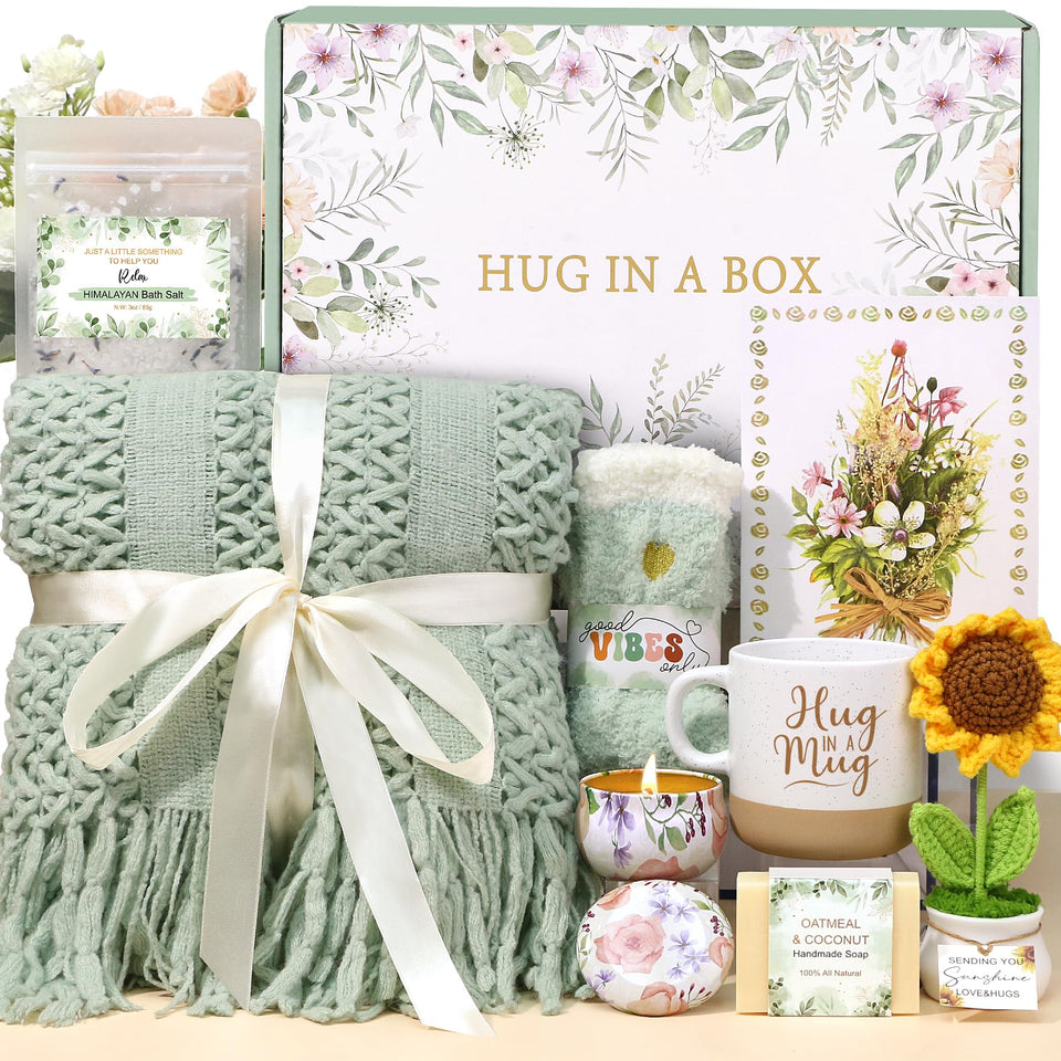 BaiCai gift box front view showing elegant presentation and ready-to-give charm