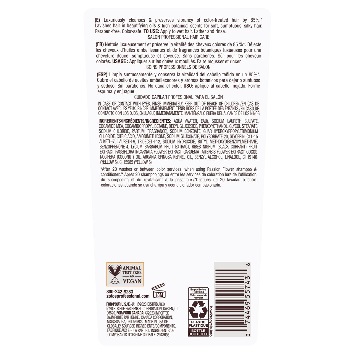 Bain de Terre comparison on color-treated hair showing maintained vibrancy after use