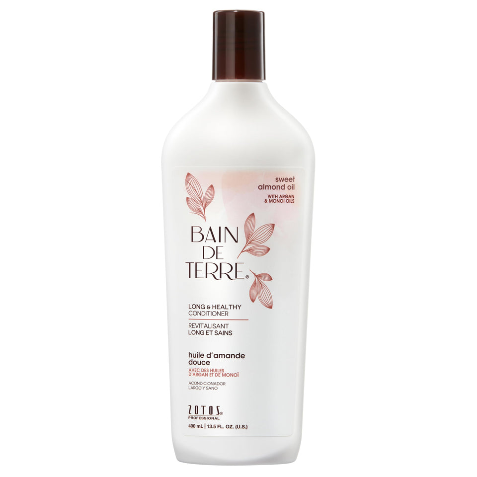 Bain de Terre front bottle showing product packaging and benefits