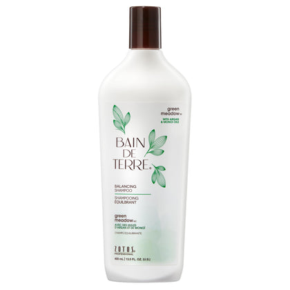 Bain de Terre front bottle showing label and size, communicates product clarity