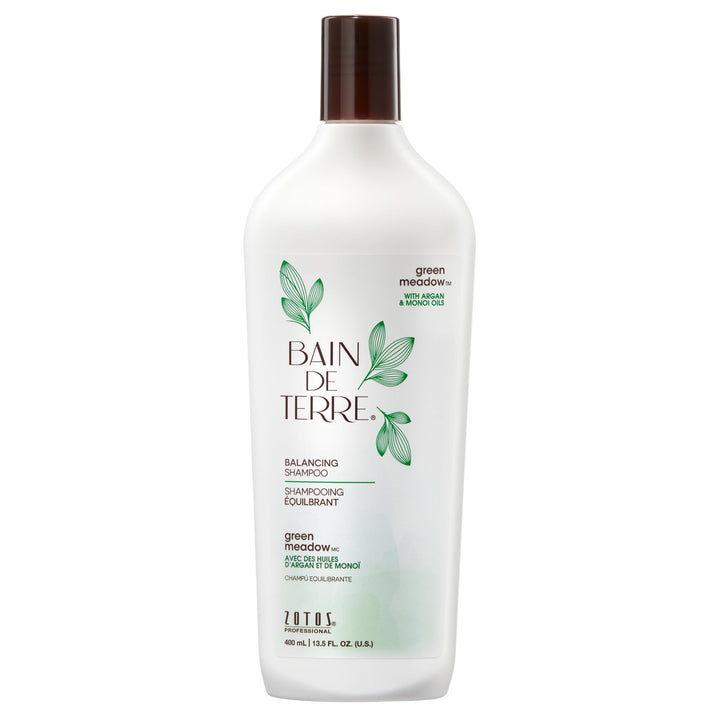 Bain de Terre front bottle showing label and size, communicates product clarity