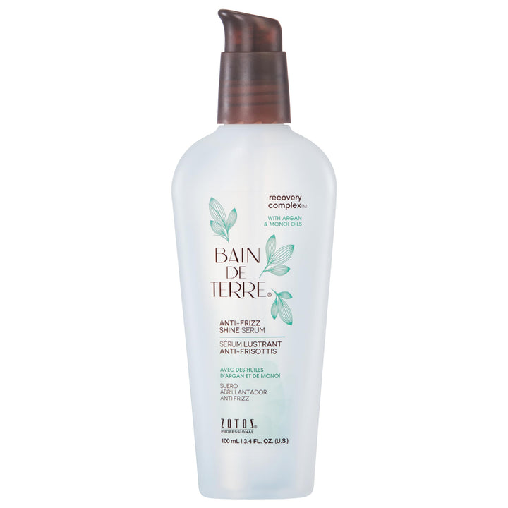 Bain de Terre front bottle showing sleek packaging and easy dispense benefit