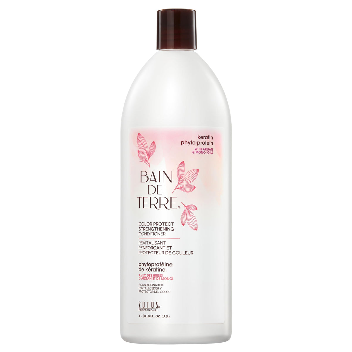 Bain de Terre front packaging 33.8 fl oz showing product and volume benefit