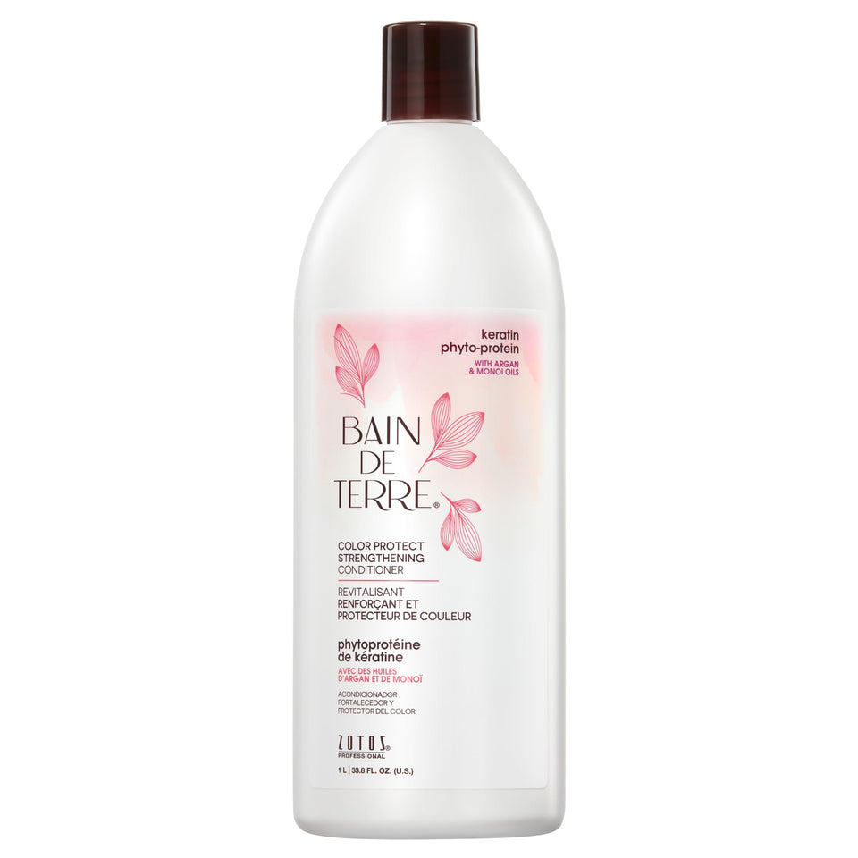 Bain de Terre front packaging 33.8 fl oz showing product and volume benefit