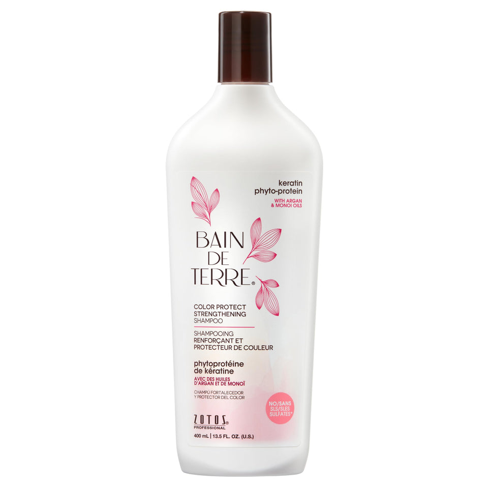 Bain de Terre front packaging showing bottle and product name for clear identification and trust