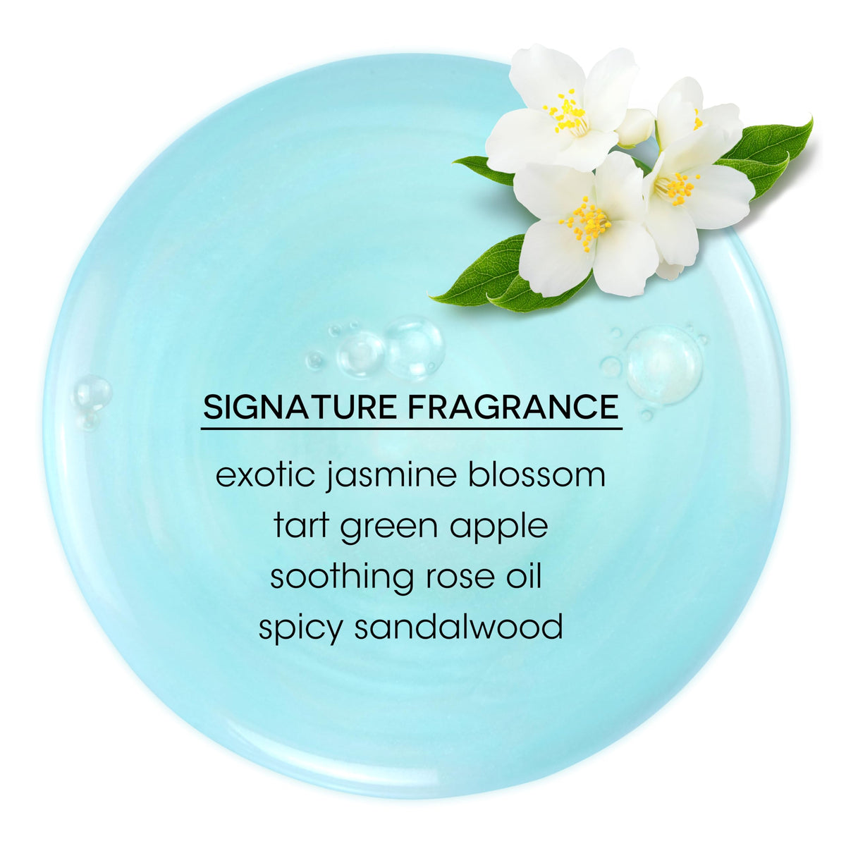 Bain de Terre bottle on shower shelf showing in-use convenience and daily ritual boost