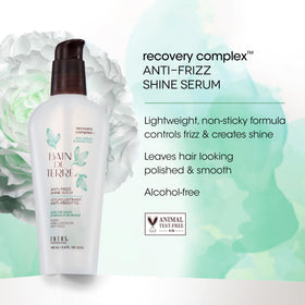 Bain de Terre serum texture closeup demonstrating lightweight absorbent finish