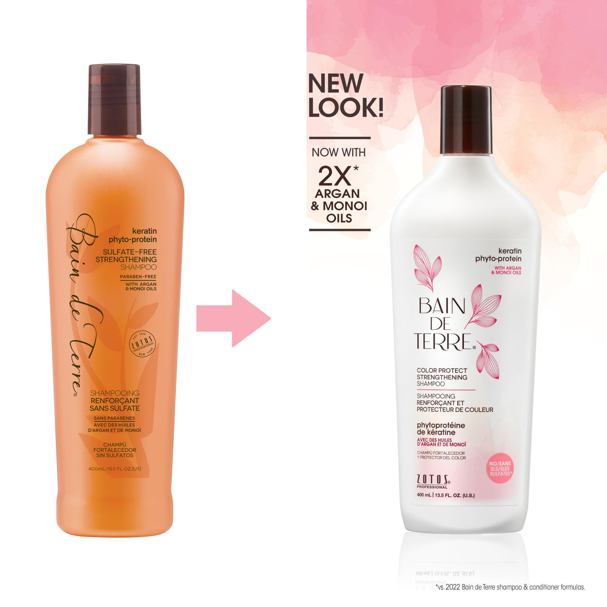 Bain de Terre shampoo texture on palm from pump demonstrating creamy lather and gentle feel