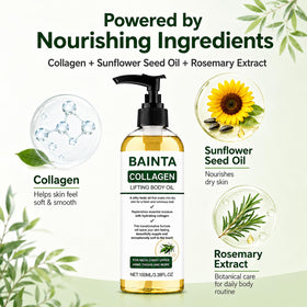 BAINTA label close-up displaying ingredients and usage instructions clearly