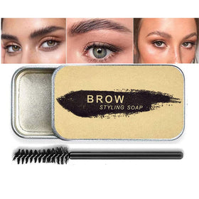 BAISEN DIARY eyebrow soap kit close-up for precise brow hold