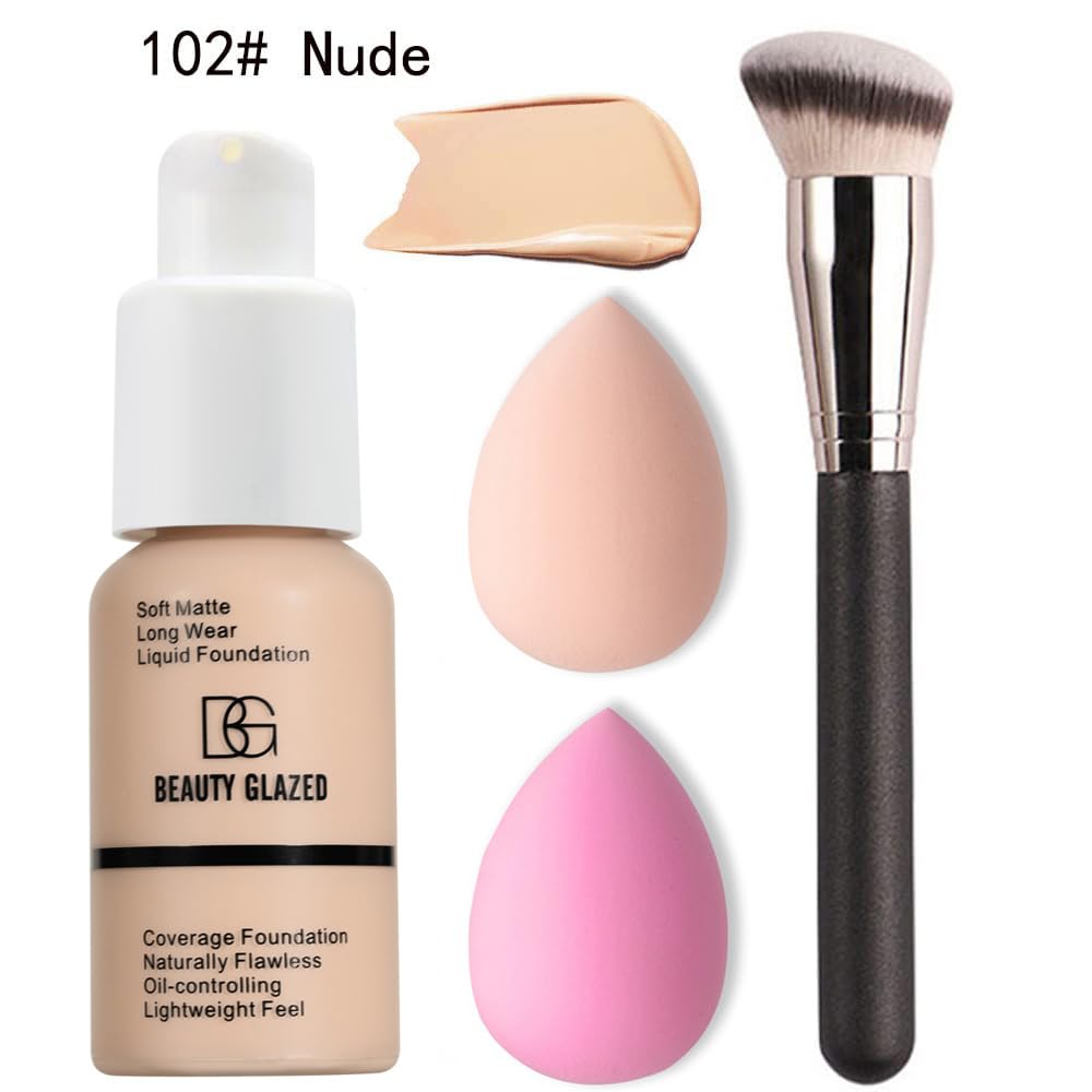 BAISEN DIARY nude foundation and face primer texture for smooth base