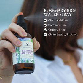 Baja Basics mist close-up spraying fine texture for even scalp coverage