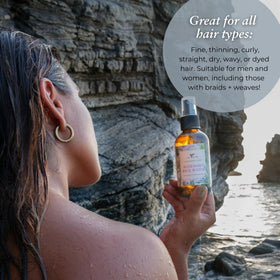Baja Basics rosemary sprig ingredient shot highlighting refreshing botanical scent