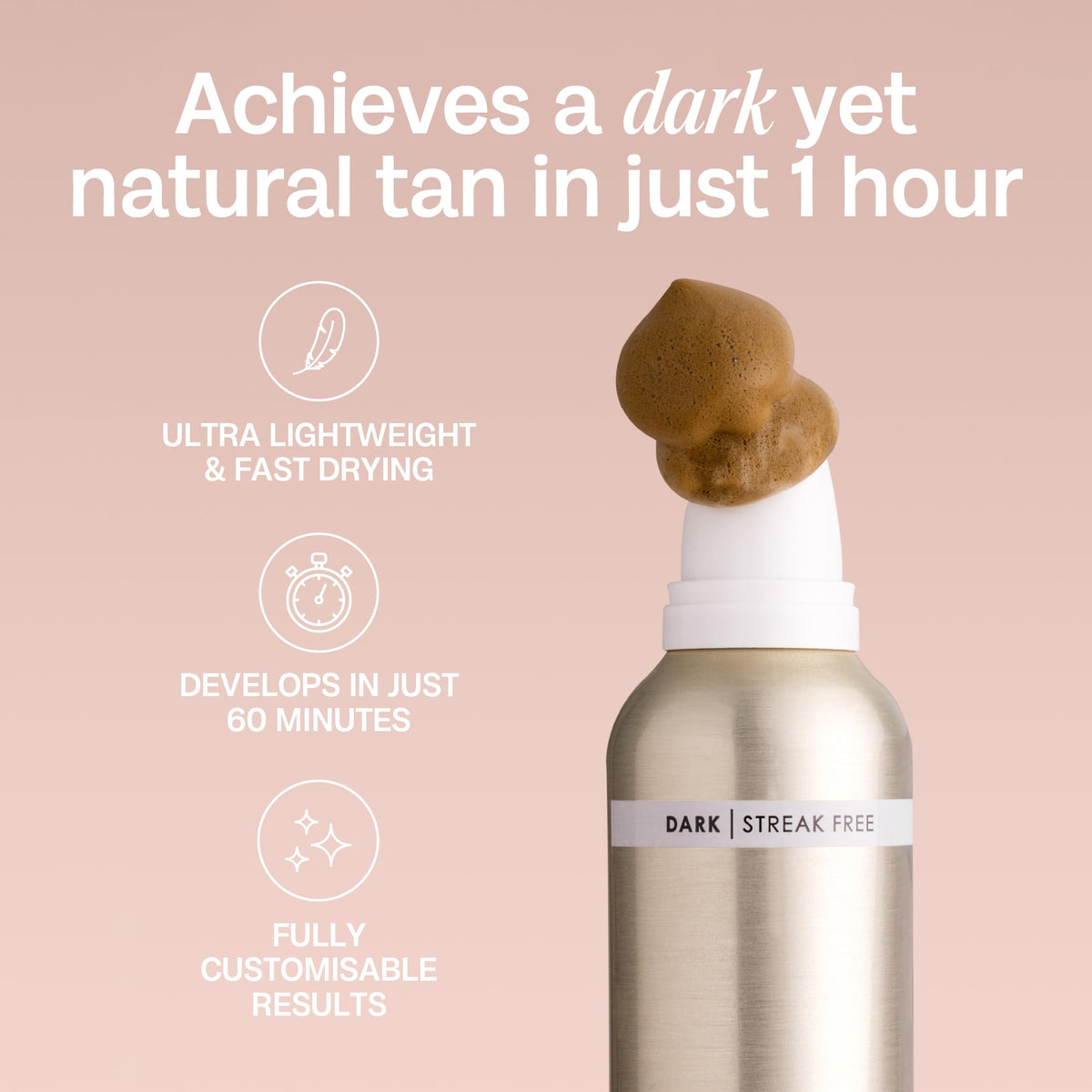 BALI BODY ingredients label close-up highlighting natural DHA and nourishing oils benefits